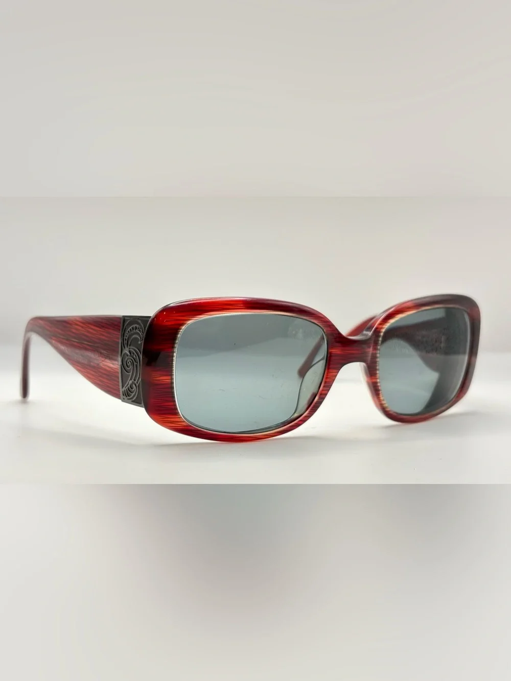 Elle EL18913 Burgundy Oval Sunglasses Frames Only